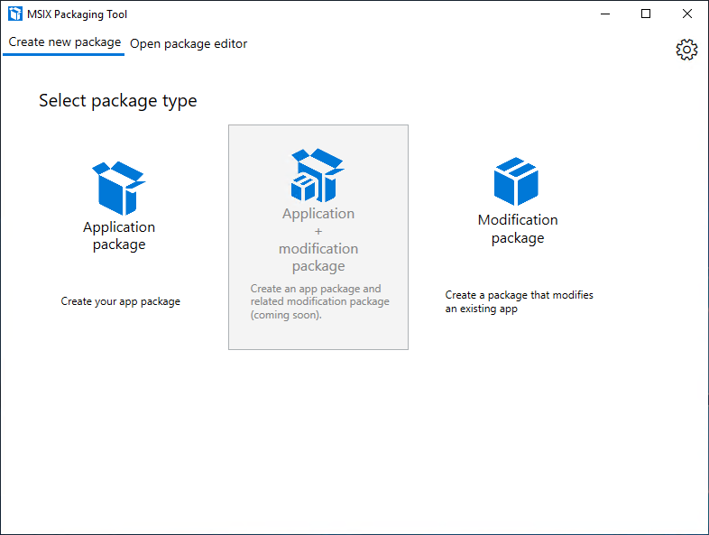 MSIX Packaging Tool