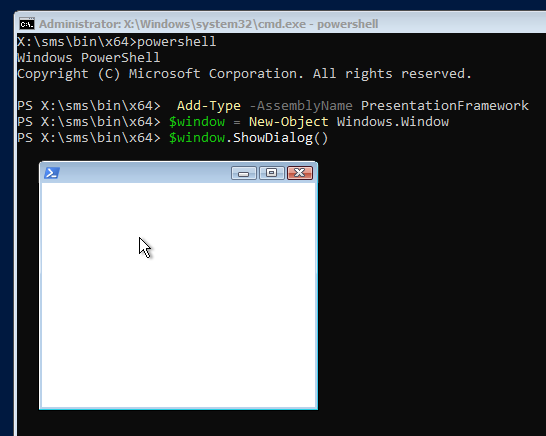 WPF is working!